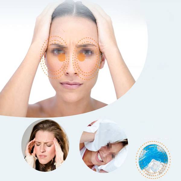 Hot Cold Gel Eye Mask Massager Goggles Sleeping Masks Relieve Eyes Fatigue 
