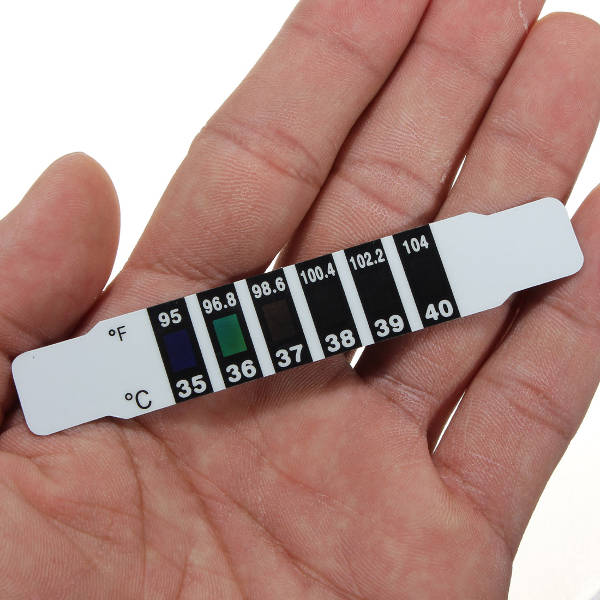 Baby Forehead Strip Thermometer Fever Temperature Test