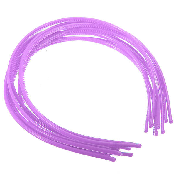 10 Pcs Plastic Kid Headband Alice Band Hair Accessories