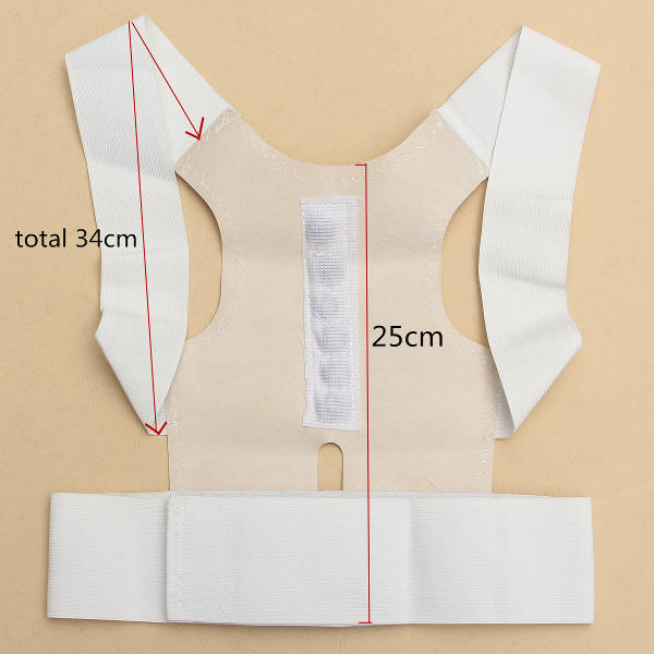 Back Support Brace Belt Magnet Therapy Posture Shoulder Corrector 