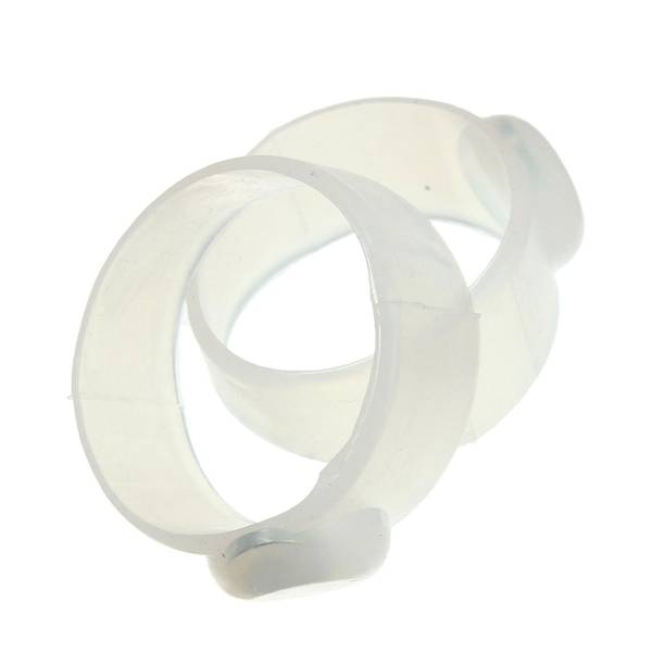 2Pcs Magnetic Silicon Toe Ring Slimming Loss Weight Massager