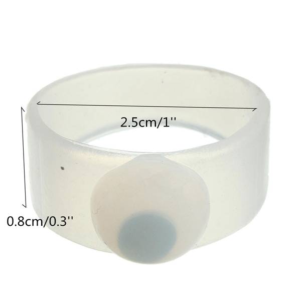 2Pcs Magnetic Silicon Toe Ring Slimming Loss Weight Massager