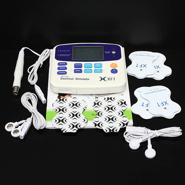 LCD Electric Muscle Stimulator Therapeutic Massage Accupuncture Pen Body Massager