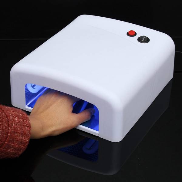 110V 36W UV Gel Lamp Cuticle File Tips Nail Art Set Kit