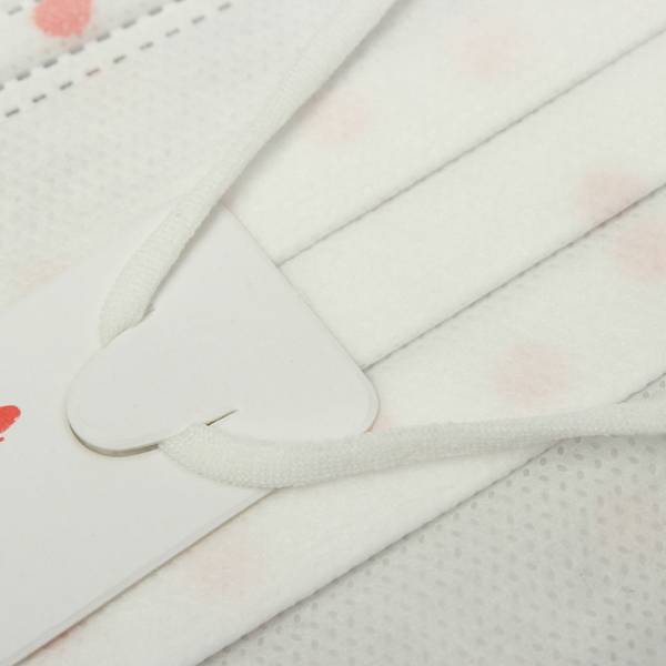 Disposable Ear Loop Non Woven Salon Mouth Flu Face Mask