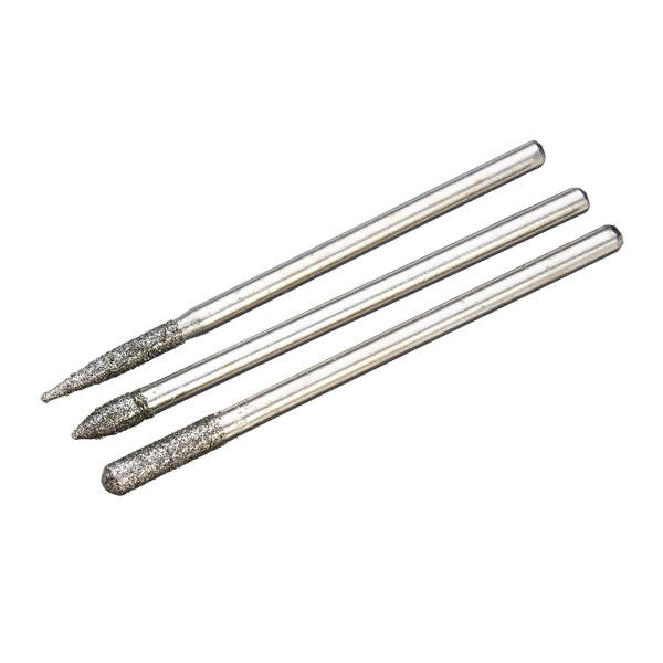 30x Electric Nail Art File Drill Bits Kits Shank 3/32