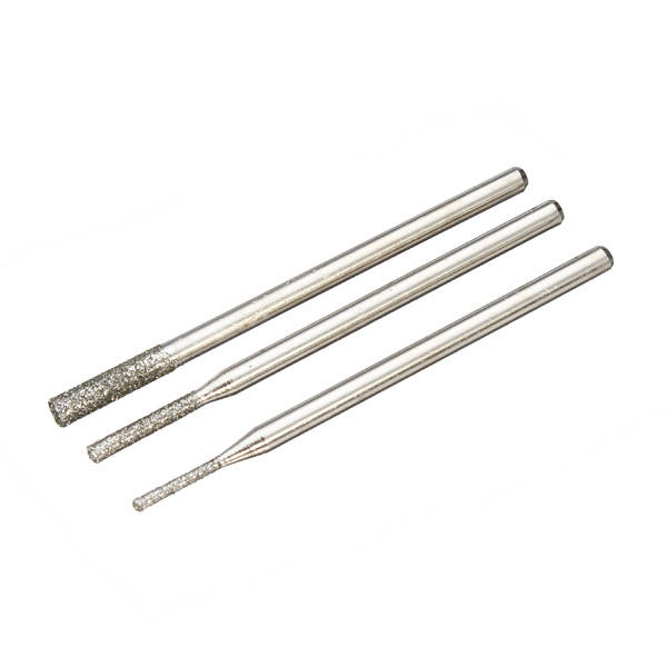 30x Electric Nail Art File Drill Bits Kits Shank 3/32