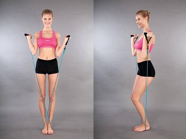 Resistance Exercise Band Elastic Stretch Gym Rope Yoga Pilates Fitness