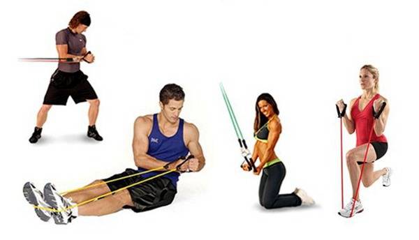 Resistance Exercise Band Elastic Stretch Gym Rope Yoga Pilates Fitness