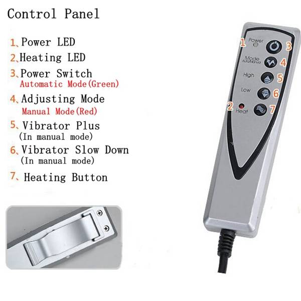 Vibro Vibration Heating Fat Burning Slimming Shape Belt Massager