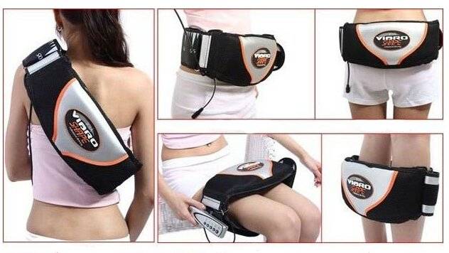 Vibro Vibration Heating Fat Burning Slimming Shape Belt Massager