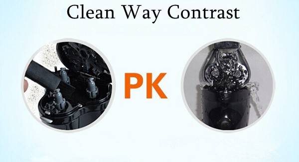 Kemei KM-5880 220V Rotary Electric Razor Rechargeable Shaver
