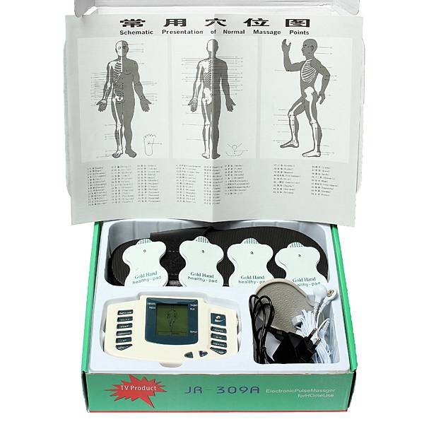 Electronic Digital Full Body Acupuncture Therapy Massager Slipper