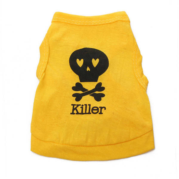 Killer Skull Puppy Vest
