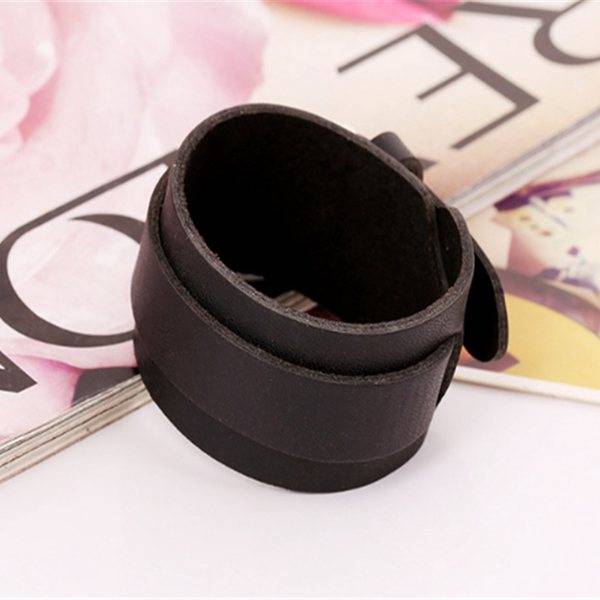 Men Punk Leather Bracelet