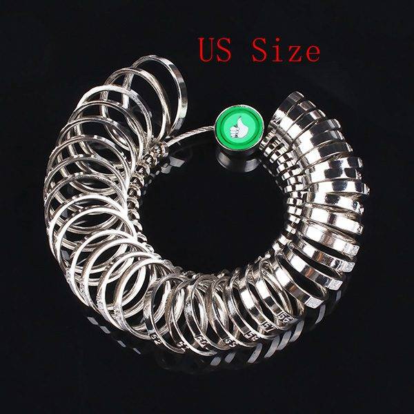 Metal Finger Ring Sizer