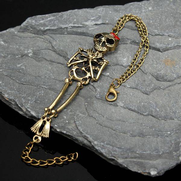Bow Skull Alloy Bracelet