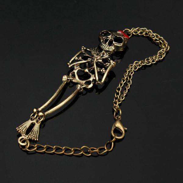 Bow Skull Alloy Bracelet