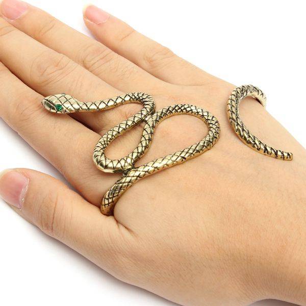 Punk Snake Palm Bracelet