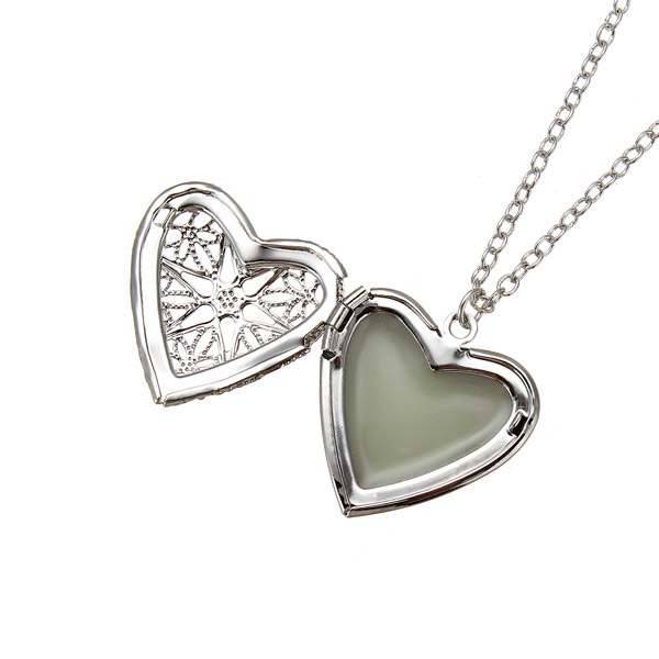 Steampunk Luminous Locket Necklace