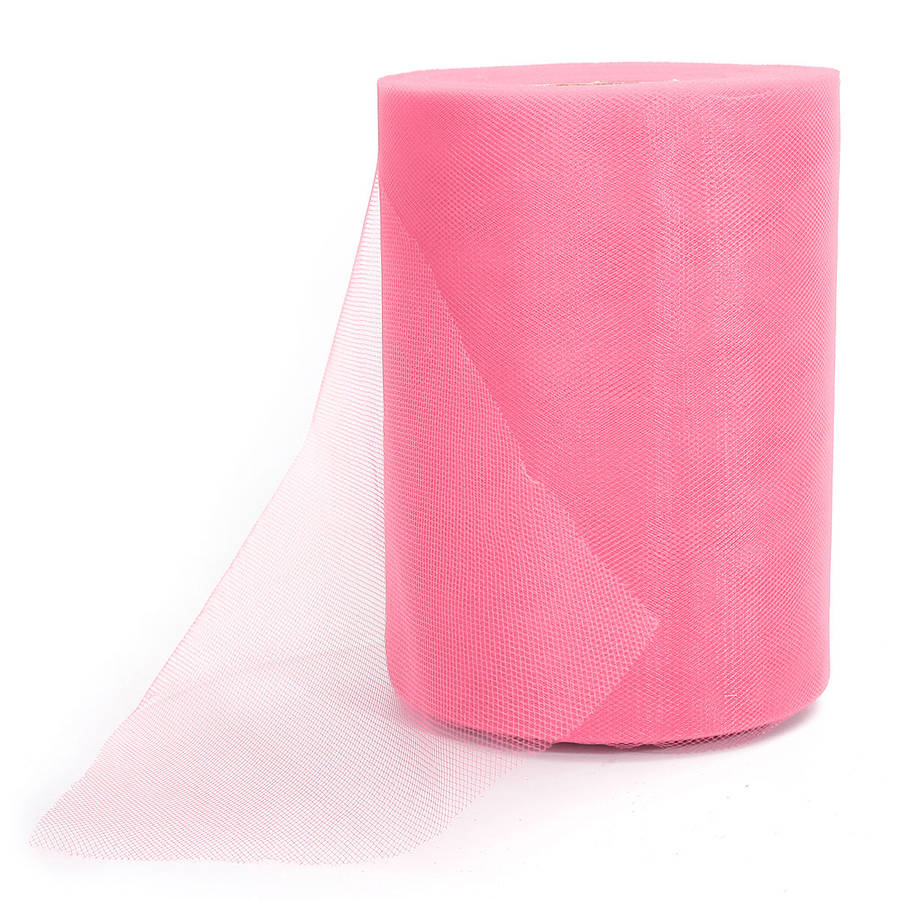 100 Yard 6 Inch Wedding Party Tulle Roll Tutu Trim Decoration