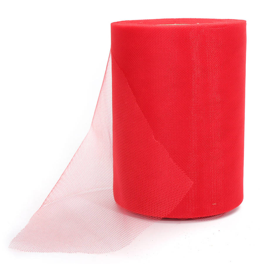 100 Yard 6 Inch Wedding Party Tulle Roll Tutu Trim Decoration