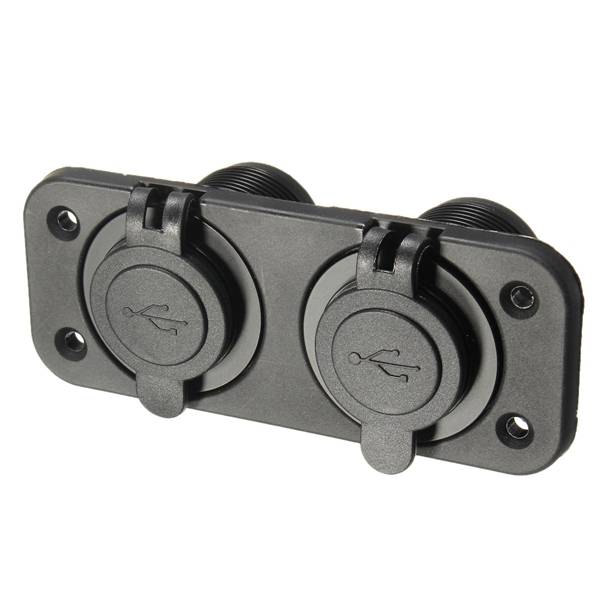 Car Vehicle Charger 4 USB Port Power Sockets Waterproof 5V 1A 2.1A