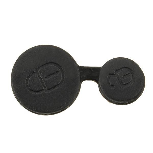 2 Button Key Fob Case Rubber Pad For Peugeot 106 206 306 405 406 SAXO XSARA