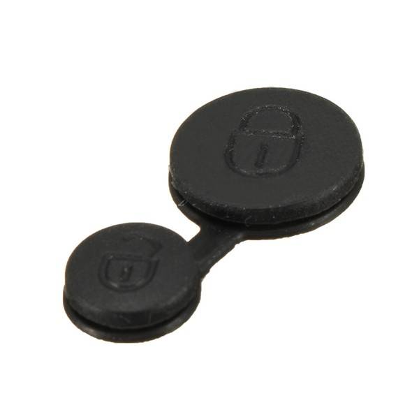2 Button Key Fob Case Rubber Pad For Peugeot 106 206 306 405 406 SAXO XSARA