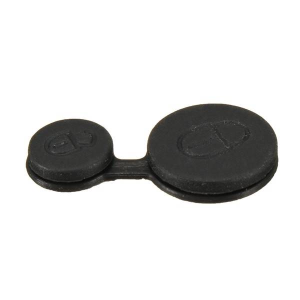 2 Button Key Fob Case Rubber Pad For Peugeot 106 206 306 405 406 SAXO XSARA