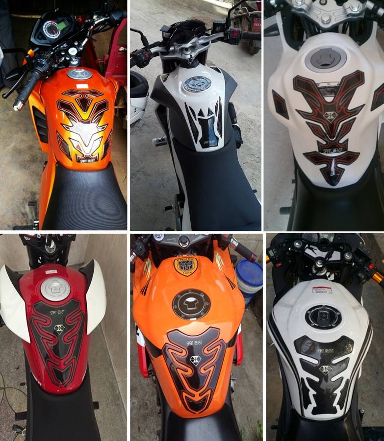Motorcycle Tank sticker
