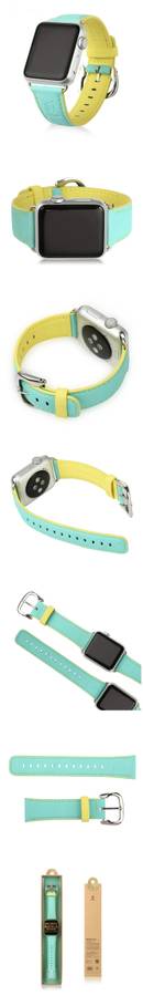  BASEUS Soft PU Leather Watchband  Apple Watch 38mm 42mm