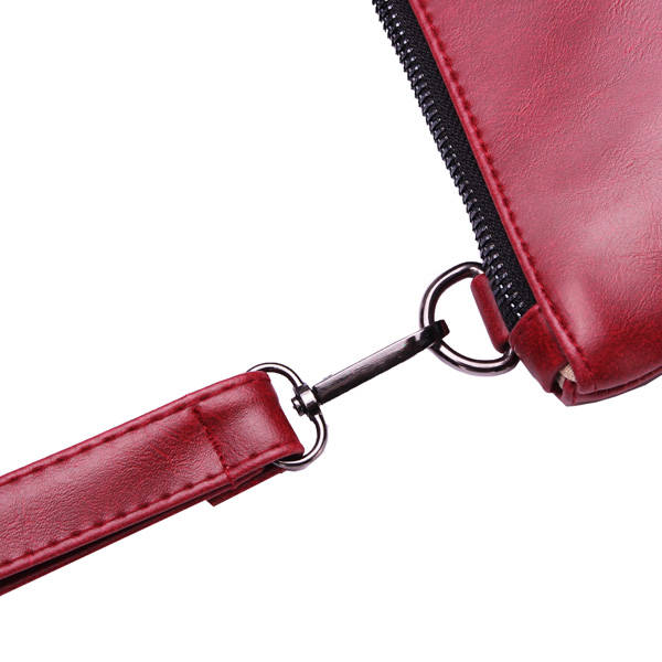 Fashion PU Leather Envelope Skull Printing Clutches Bag