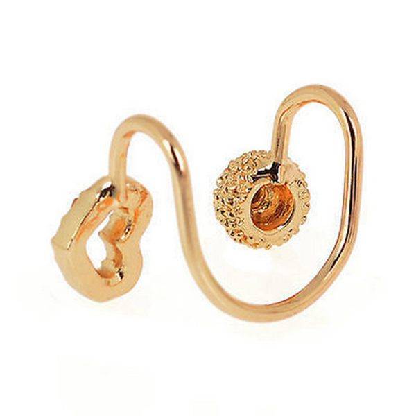 Crystal Hollow Heart Earring