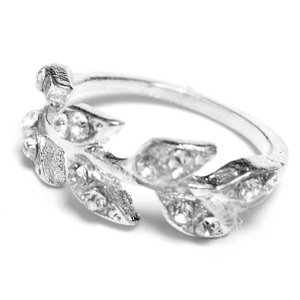 Crystal Knockle Ring