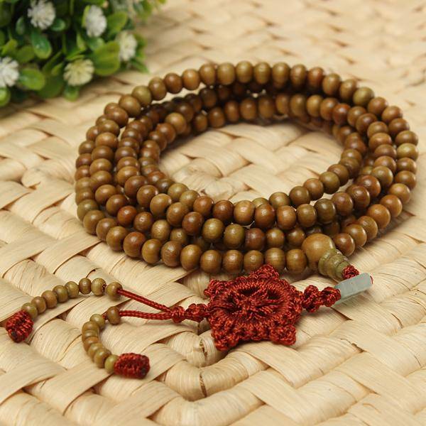 Sandalwood Buddhist Necklace Bracelet