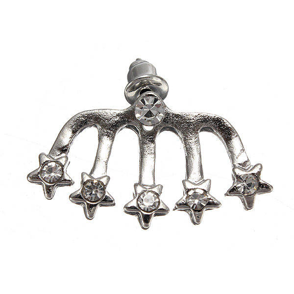 crystal cuff earring