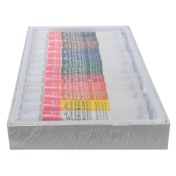 12 Color 6ml paint brush