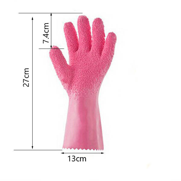 1 Pair Peeling Tomato Gloves Peel Vegetable Fish Scale Gloves Kitchen Tools