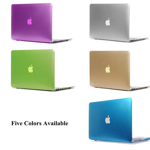 Metallic Hard Case Solid Laptop Protective Cover