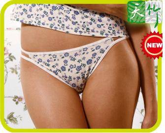 SUPER SOFT -2P NWT SEXY WOMEN BAMBOO STRING BIKINI PANTIES 2XL(W26-29")