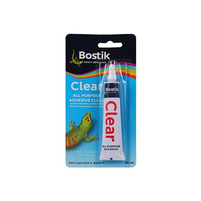 Bostik Clear Adhesive 25ml