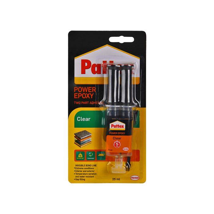 Pattex Power Epoxy Clear Repair 25ml