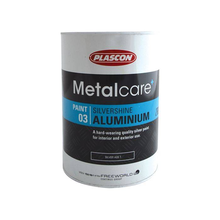 Plascon Metalcare Silvershine Aluminium 5L