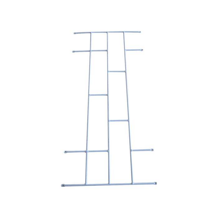 Xpanda White Brick Design Wooden Window Burglar Bars- 530mm x 450mm