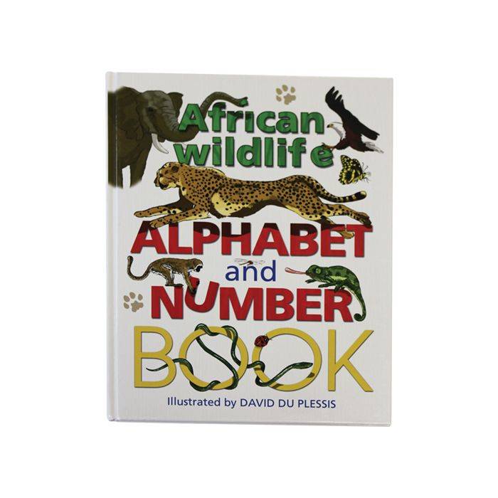 African Wildlife Alphabet & Number Book (Hardcover)