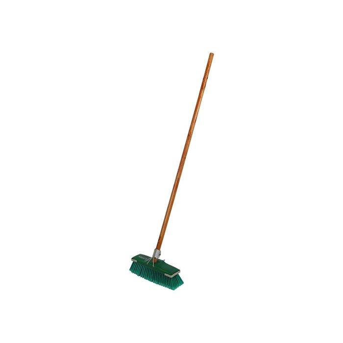 Academy Brushware Wooden Handle Soft Household Broom