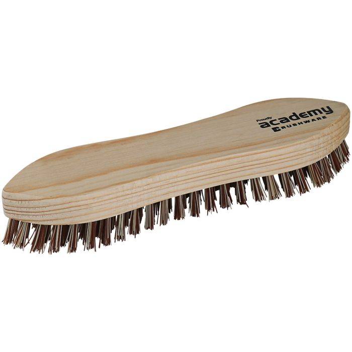 Academy Brushware Wooden Handle Flat Trim Scrub Brush