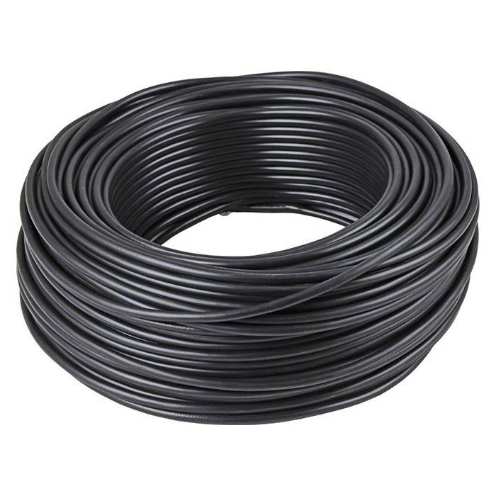 Black 3 Core Cabtyre 2.5mm - 100m Roll