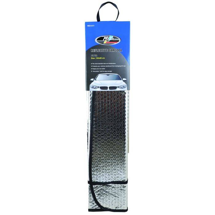 Moto Quip Silver Foil Carcool Shade 1300 x 600mm